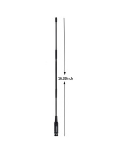 Antena Portátil HYS 27Mhz BNC 33cm para Radio CB 2