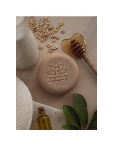 Jabón Natural de Leche de Cabra y Miel Relaxcation 95g