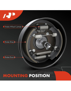 Cilindro de Rueda de Freno A-Premium Trasero Toyota Tacoma 1995-2019 2