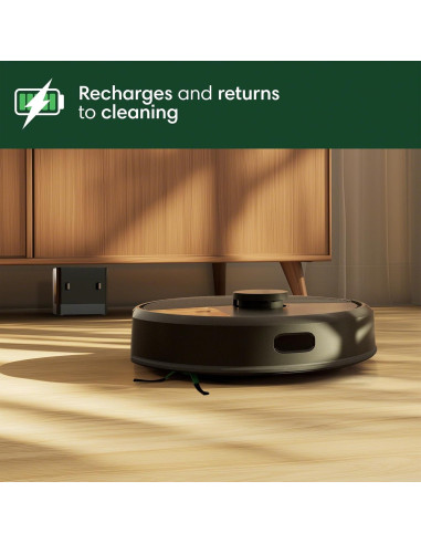 Aspiradora Robot iRobot Roomba 105 Combo - Navegación LiDAR, 4 Modos
