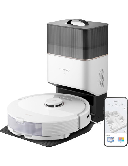 Aspiradora Robot Roborock Q8 Max+ con Auto-Vaciado y Filtro Lavable Aspiradora Robot Roborock Q8 Max+ con Auto-Vaciado y Filtro Lavable