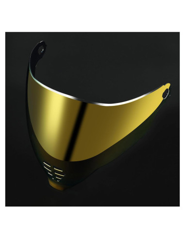 Escudo de Casco de Motocicleta FCKBLSL Airflite Bronce Dorado