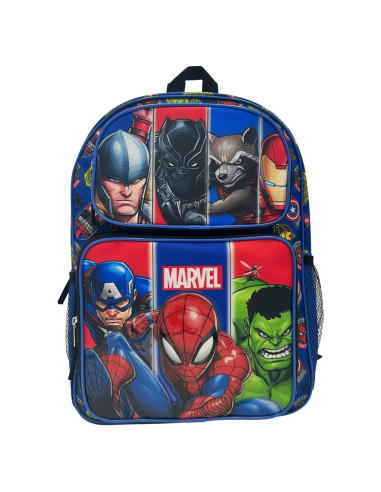 Mochila Escolar Marvel Vengadores 40.6x30.5x14 cm Niños