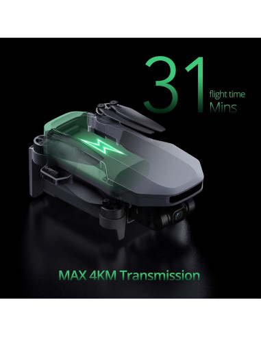 Dron Potensic ATOM SE GPS 4K EIS Plegable 249g 62min Vuelo