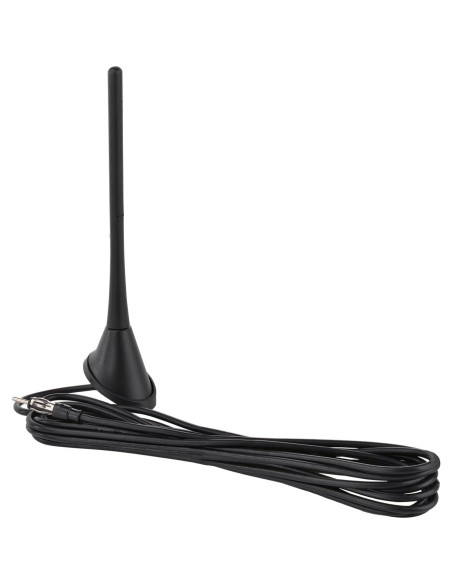 Antena de Radio Eightwood para Coche 17.78cm FM AM con Base Antena de Radio Eightwood para Coche 17.78cm FM AM con Base