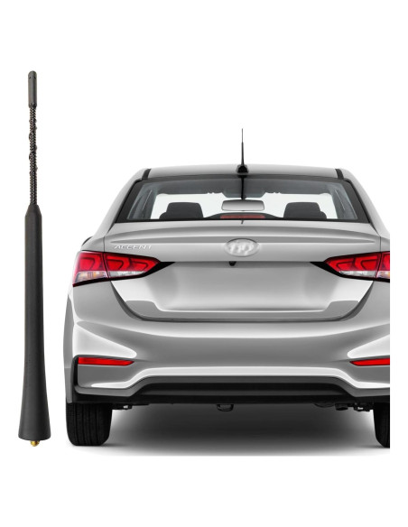 Antena Flexible 23 cm RooFox para Hyundai Accent 2006-2022 Antena Flexible 23 cm RooFox para Hyundai Accent 2006-2022