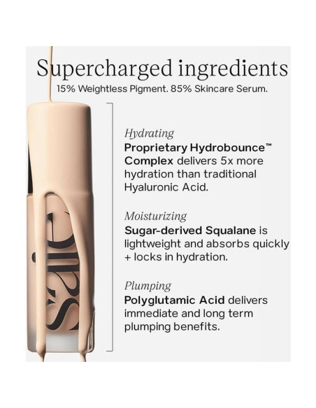 Base Líquida Hidratante Saie Glowy Super Skin Tint 28.6g Tono 5 Base Líquida Hidratante Saie Glowy Super Skin Tint 28.6g Tono 5