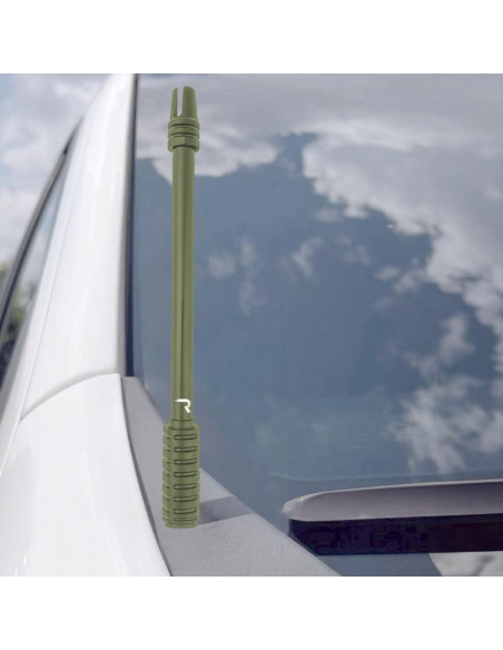 Antena de Camión RECON 10" Verde Militar de Aluminio Antena de Camión RECON 10" Verde Militar de Aluminio
