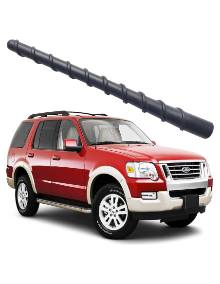 Antena de goma espiral flexible RooFox para Ford Explorer 1995-2010 Antena de goma espiral flexible RooFox para Ford Explorer 1995-2010