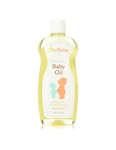 Aceite Suavizante para Bebés Olive Babies 355 ml Hipoalergénico