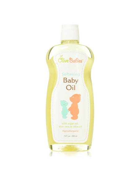 Aceite Suavizante para Bebés Olive Babies 355 ml Hipoalergénico Aceite Suavizante para Bebés Olive Babies 355 ml Hipoalergénico