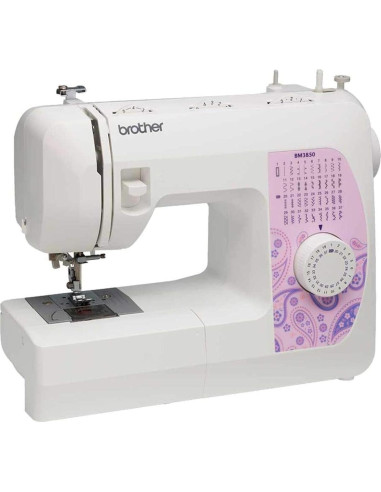 Máquina de Coser Brother BM3850 con 37 Puntadas y Mesa Ancha