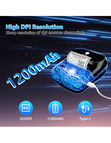 Etiquetadora Bluetooth Phomemo M108 2 Pulgadas para Oficina y Hogar