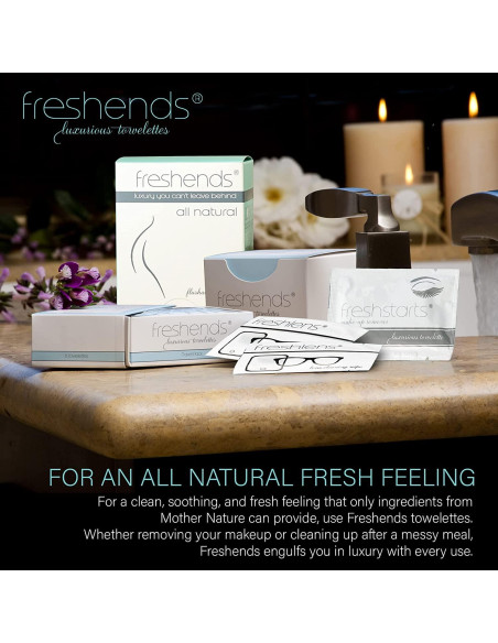 Toallitas Húmedas Desechables Freshends - Paquete de 78 Toallitas Húmedas Desechables Freshends - Paquete de 78