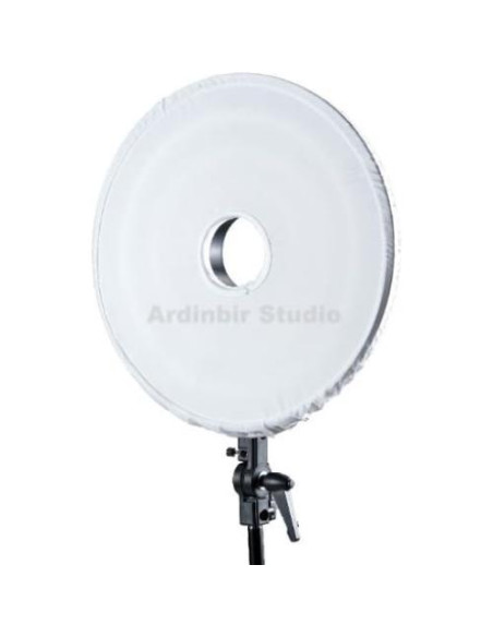 Luz de Anillo Macro Ardinbir 90W 5400K con Difusor Blanco Luz de Anillo Macro Ardinbir 90W 5400K con Difusor Blanco