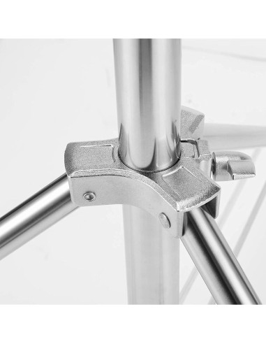 Soporte de Luz de Acero Inoxidable Lapgood 2.8m Trípode Pesado