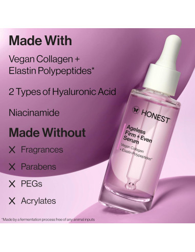 Toallitas Desmaquillantes Faciales Honest Beauty + Suero Ageless 30ml