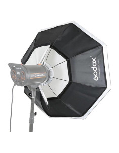 Softbox Octagonal Godox 47" con Montaje Bowens - 2.08 kg