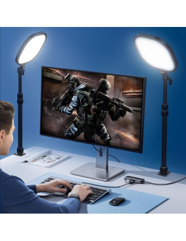 Luz Clave de Escritorio ULANZI K7 Pro 15W Regulable 3200K-5600K