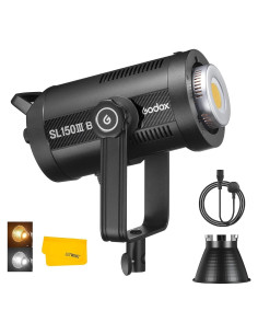 Godox SL150IIIBi Luz LED Bi-Color 160W 2800-6500K CRI 96+