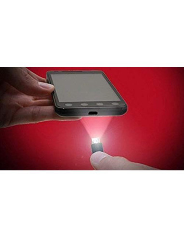 Cable MicroUSB LED 1.52m Volt Plus Tech Carga Rápida 5A