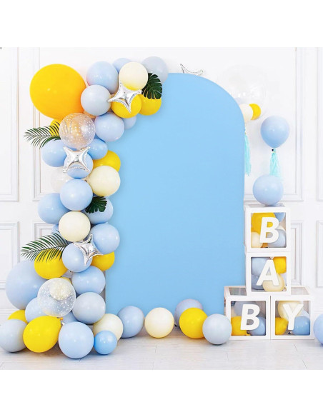 Juego de 3 Fundas para Arcos de Boda PATYDEST Azul Claro 1.22m 1.52m 1.83m Juego de 3 Fundas para Arcos de Boda PATYDEST Azul Claro 1.22m 1.52m 1.83m