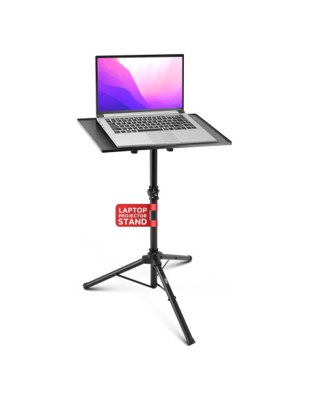 Soporte Universal Pyle para Proyector y Laptop - Trípode Ajustable 84.9-125 cm Soporte Universal Pyle para Proyector y Laptop - Trípode Ajustable 84.9-125 cm