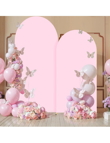Cubierta de Arco Rosa 6FT Wish Care para Bodas y Fiestas