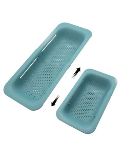 Colador y escurridor colapsable KesaPlan 36.3-49.3 cm Verde