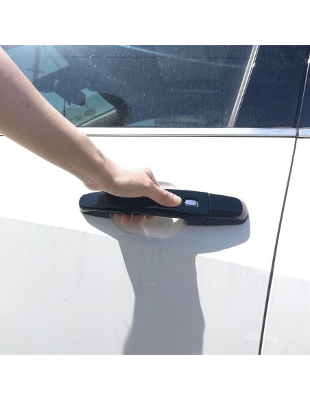 Cubierta de Manija de Puerta AOKIO Negra Brillante para Chevy Cubierta de Manija de Puerta AOKIO Negra Brillante para Chevy