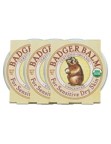 Bálsamo Hidratante Sin Fragancia Badger 56.7 g - Orgánico