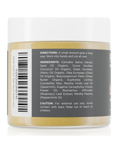Bálsamo Hidratante para Hombres Pure for Men 107 g Bálsamo Hidratante para Hombres Pure for Men 107 g