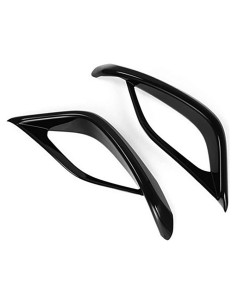 Marco de Luz de Niebla Trasera Toyota Highlander 2020-2025 KELEIMAI Negro ABS 2 Pcs