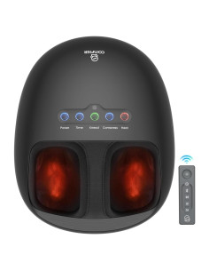 Masajeador de pies Shiatsu COMFIER CF-5332-BLK con calor