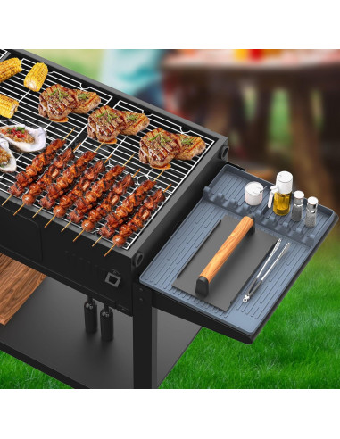 Mat de Silicona para Parrilla Blackstone 40x29 cm Antideslizante