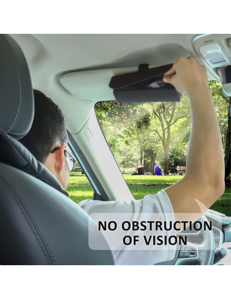Soporte de Gafas de Sol Accmor para Visera de Coche Negro Soporte de Gafas de Sol Accmor para Visera de Coche Negro