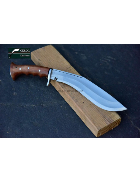 Cuchillo Kukri GK&CO. 10" Acero Carbono Nepalí con Funda Cuchillo Kukri GK&CO. 10" Acero Carbono Nepalí con Funda