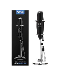 Espumador de Leche OCHI Eléctrico 19000 RPM - Negro