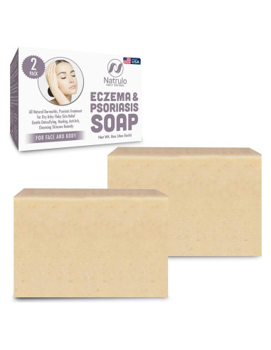 Jabón Natural para Eczema Natrulo 215g - Alivio Piel Seca