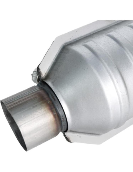 Convertidor Catalítico Universal SleYuYir 2.25" Acero Inoxidable Convertidor Catalítico Universal SleYuYir 2.25" Acero Inoxidable