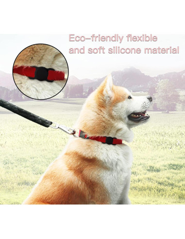 Soporte de Collar para AirTag PuppyDoggy - 2 Pack Pequeño Negro
