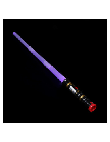Sable Iluminado MewduMewdu LED Expandible Luz y Sonido 43.2-77.8 cm