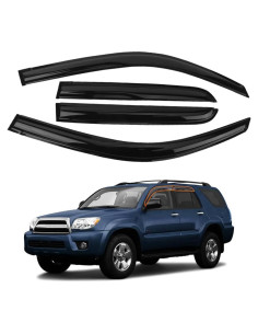 Viseras de Ventana Laterales CUSTONEPARTS para Toyota 4Runner 2003-2009
