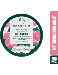 Yogur Corporal The Body Shop British Rose 196 ml Hidratante Vegano 2