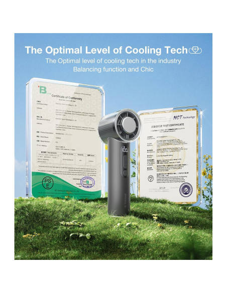 Ventilador de Mano TORRAS COOLiFY iva 5000mAh Ajustable Ventilador de Mano TORRAS COOLiFY iva 5000mAh Ajustable