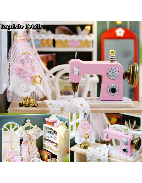 Kit Casa de Muñecas Miniatura DIY TuKIIE Atelier Beatific 9x9x11.5cm Kit Casa de Muñecas Miniatura DIY TuKIIE Atelier Beatific 9x9x11.5cm