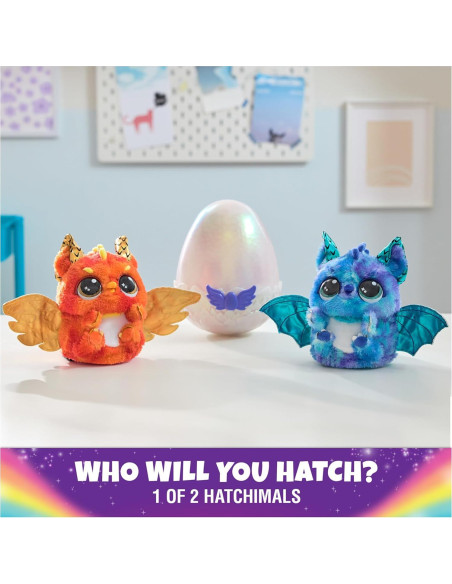 Hatchimals Alive Draggle - Juguete Interactivo con Niebla y Sonidos Hatchimals Alive Draggle - Juguete Interactivo con Niebla y Sonidos