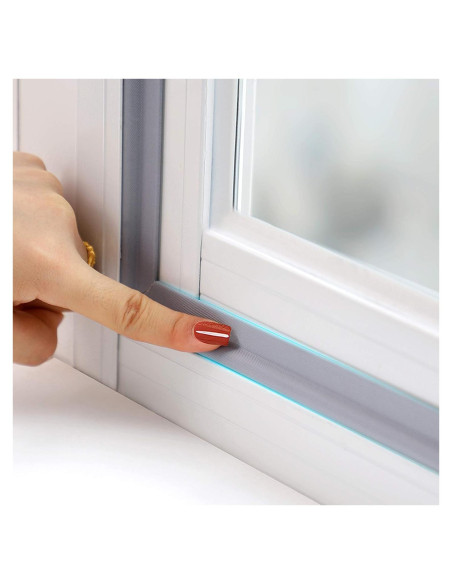 Burlete Autoadhesivo MOPMS 2M para Puertas y Ventanas - Gris Burlete Autoadhesivo MOPMS 2M para Puertas y Ventanas - Gris