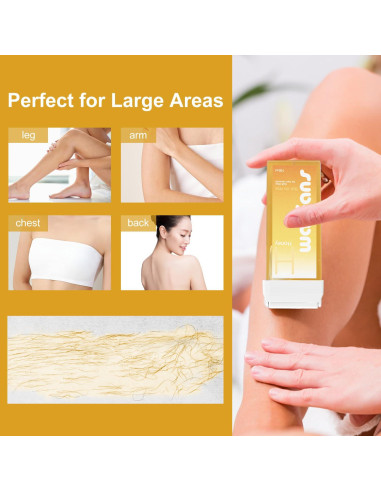 Recarga de Cera Roll On Waxfans Miel 4x100g para Depilación