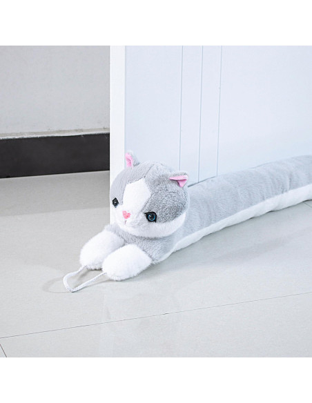 Parada de Corrientes Animal Stoinsto Gato Gris 91cm Decorativa Parada de Corrientes Animal Stoinsto Gato Gris 91cm Decorativa